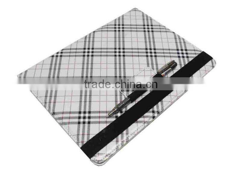 360 degree rotation pu leather case for ipad 2/3