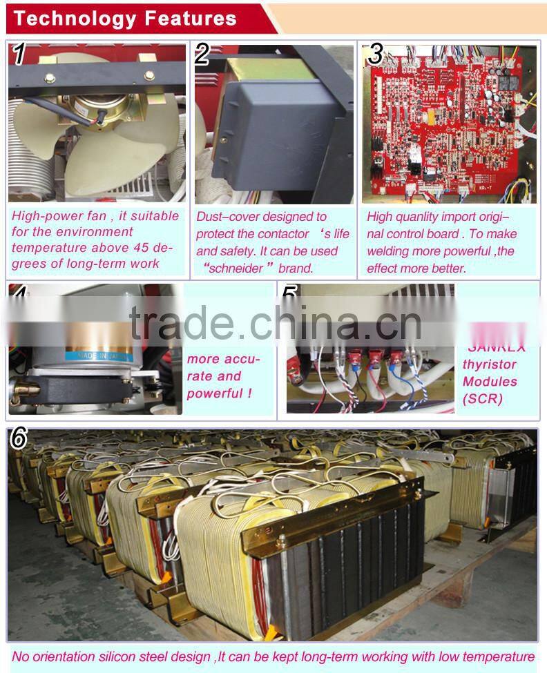 Best quality panasonic KR CO2 welding machine with thyristor control KR-500