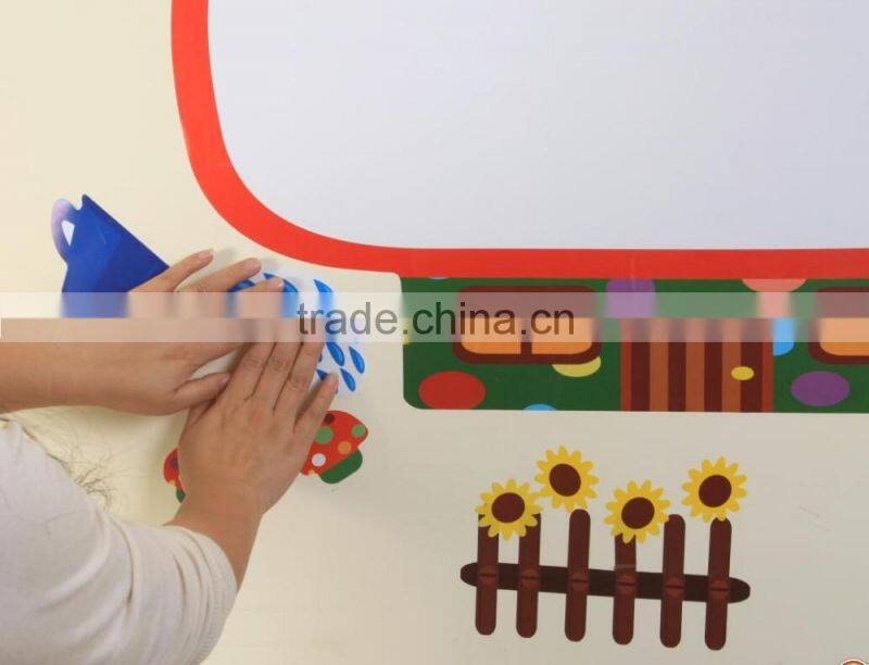 DIY Cartoon Graffiti Wall Mushroom type Baby Safety Essential wall sticker