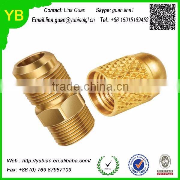 Custom cnc machining brass parts its-017 with ISO9001