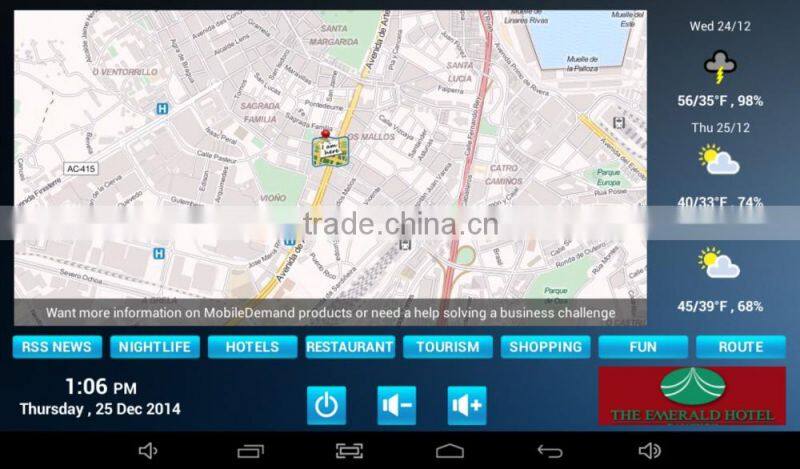 10 Inch Android Headrest Screen For Advertising Monitor In Taxi Cab Bus