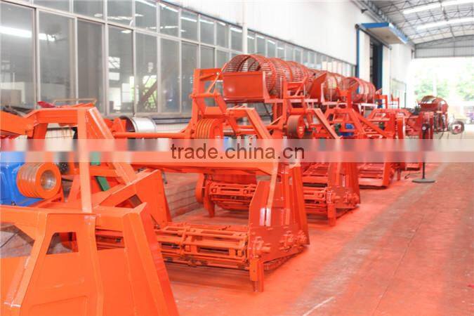 walking mini harvester for tapioca/2 row cassava combine harvester for sale