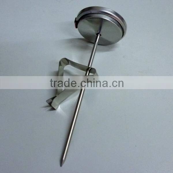 Bimetal Candy thermometer with clip, Candy/deep fry thermometer, sugar thermometer