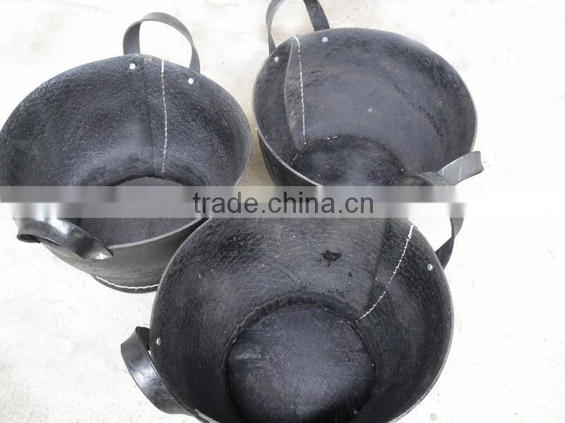 recycle rubber buckets,tire storage basket,concreters rubber basket