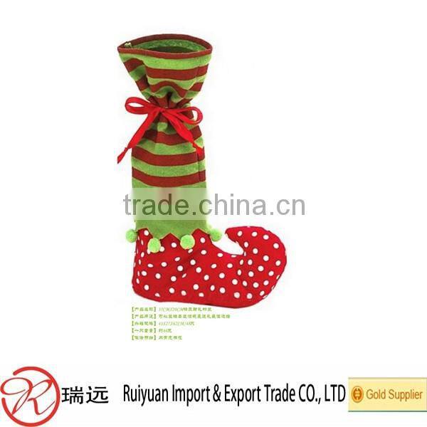 2016 Alibaba China Factory hot sale high quality felt christmas socks