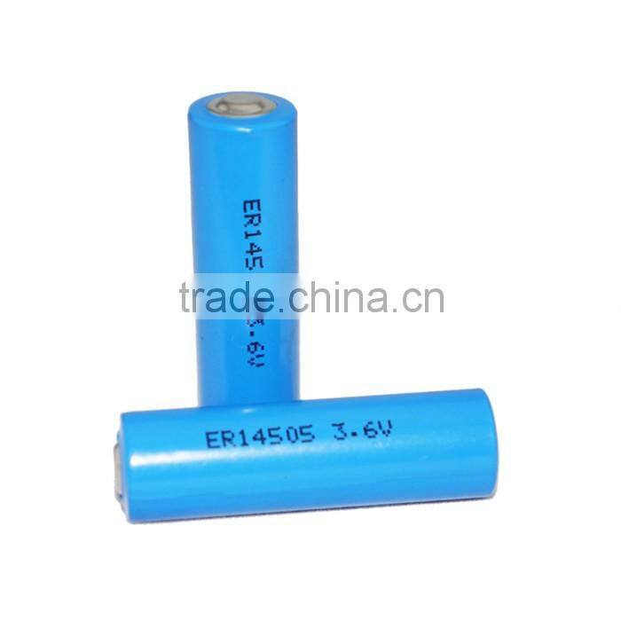 3.6V 2400mAh ER14505H AA lithium battery non-rechargeable battery