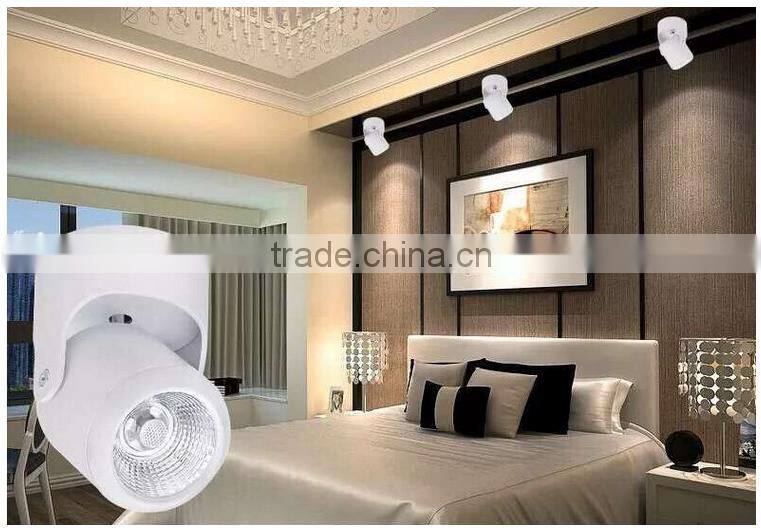 ceiling mounted clothing spots 10w 15w led tracking lamp
