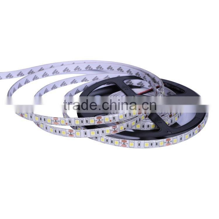 SMD 5050 Pure White Color led strip light waterproof flexible led strip
