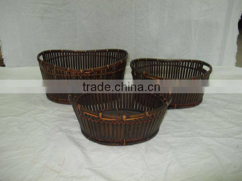 2015 New Product Water Hyacinth Basket for Home Decoration and Furniture