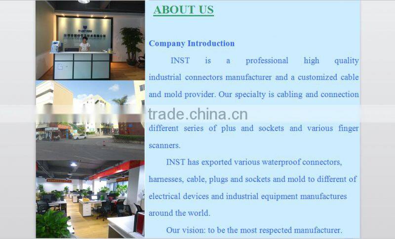 INST good quality waterproof outdoor biometric fingerprint reader