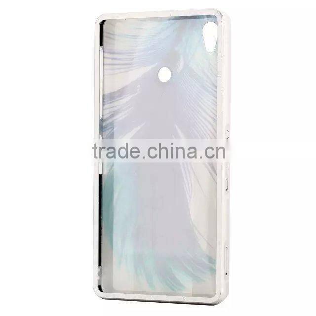 Acrylic PMMA back cover Case for Sony Z3