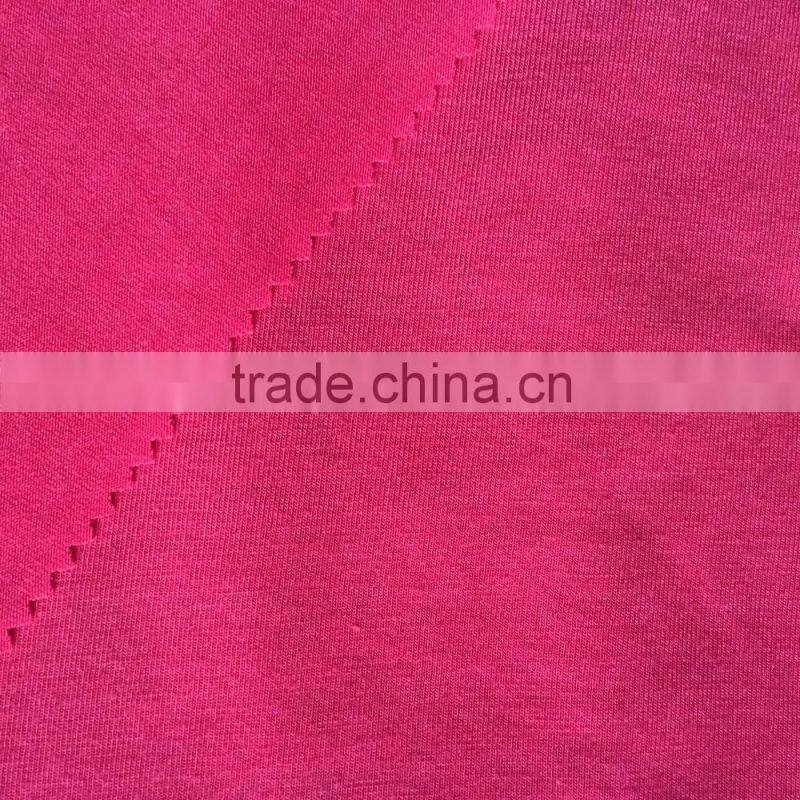 180gsm polyester rayon spandex knit jersey fabric from China factory