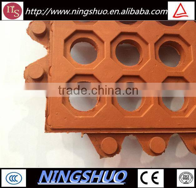 Manufacturer of anti slip kitchen rubber floor rubber floor mat