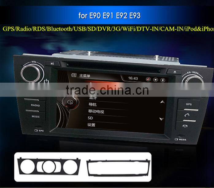 7" Single Din Car Multimedia System DVD for BMW 3series E90 E91 E92 E93
