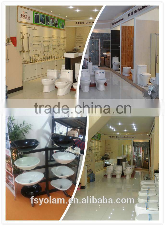 simple wall hung half pedestal wash hand basin