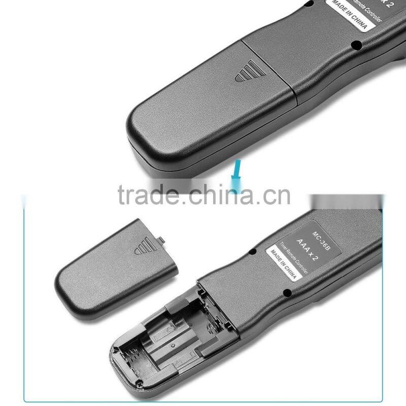 LCD Timer Shutter Release Remote Control for Canon 700D/T5i, 650D/T4i, 550D/T2i, 500D/T1i, 350D/XT, 400D/XTi, 1000D/XS, 450D/XSi