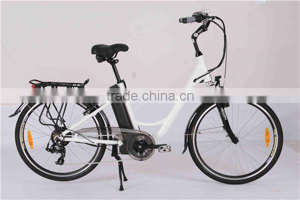 lady 36V 10AH Li-ion Battery Electric euro Bike with Pedal TDF12Z