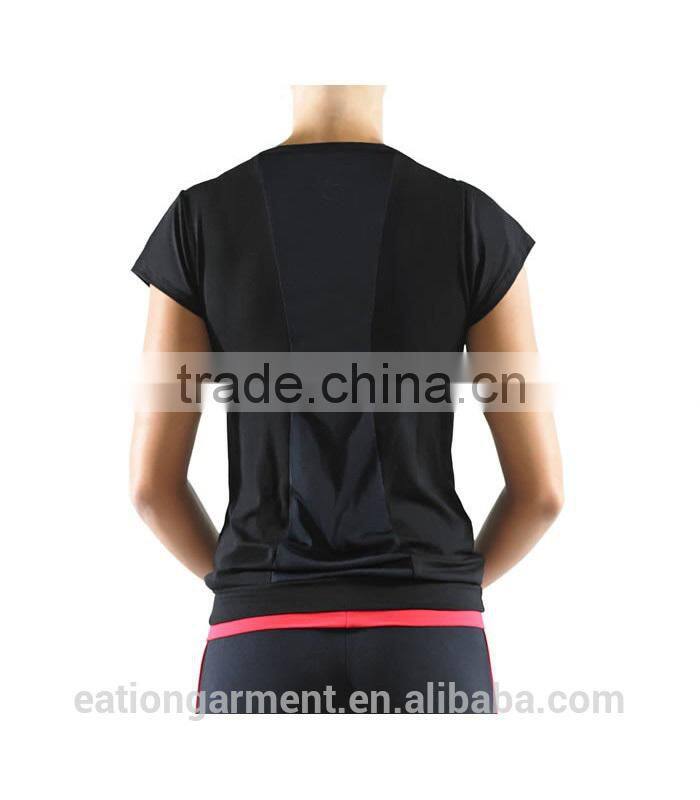 wholesale sports running gym shirts short sleeve