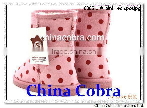 soft sole leather kids boots winter boots CHINA COBRA BOOTS