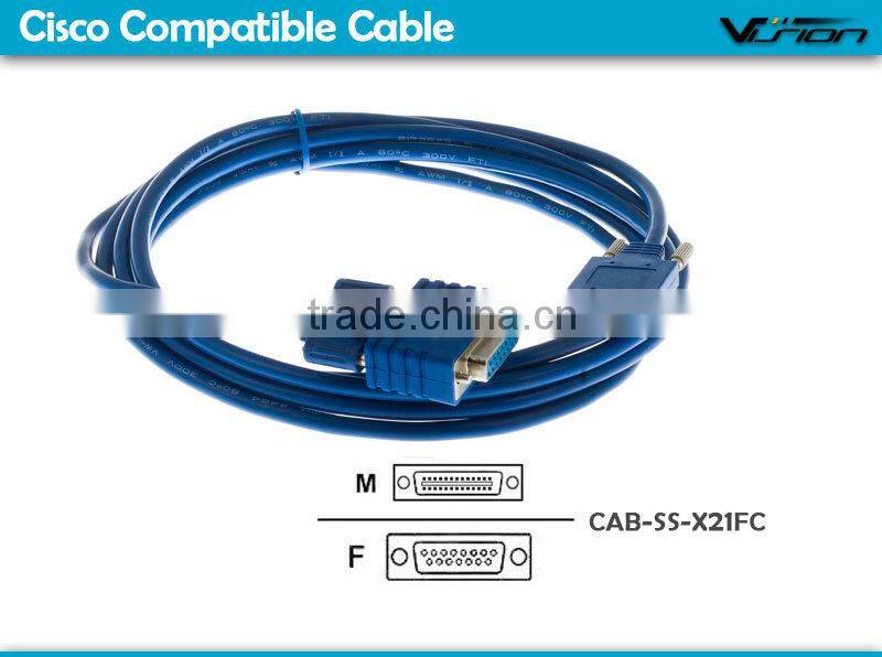 Cisco - X.21 cable ( DCE ) - 26 pin Smart Serial (M) - DB-15 (F)