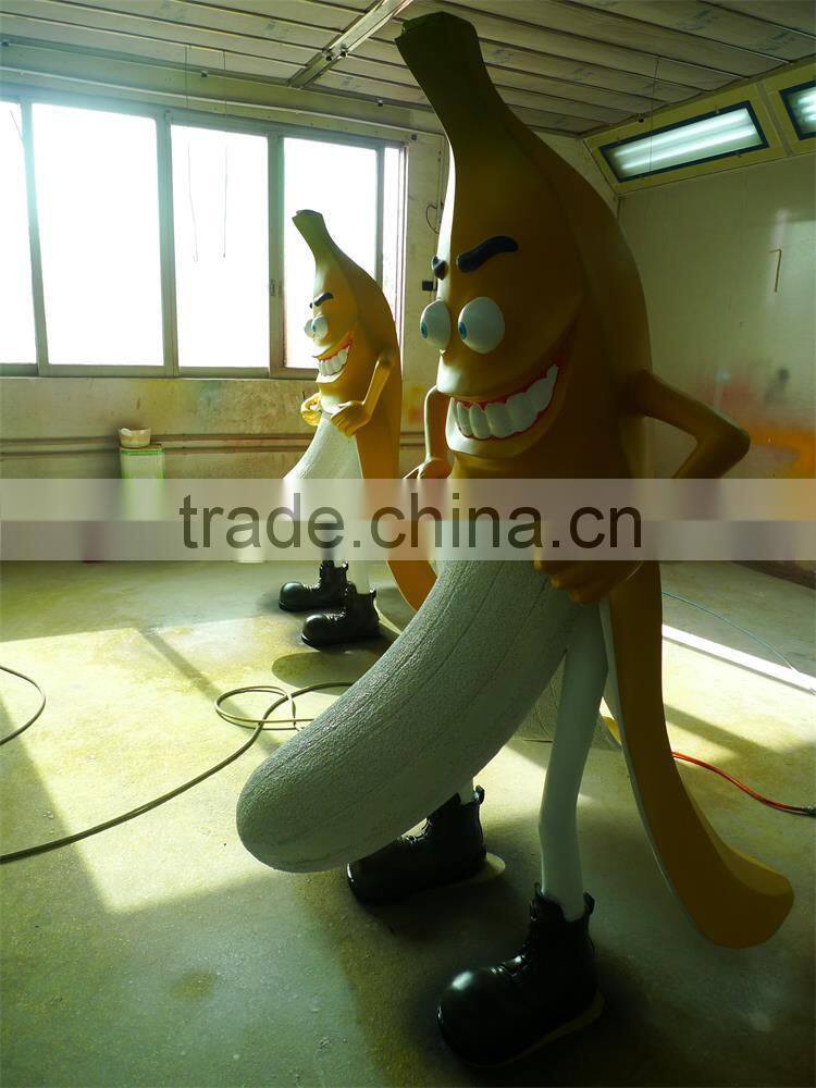 fiberglass figurine banana fruit