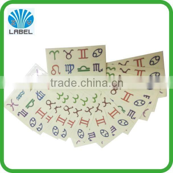 promotional PET adhesive stickers