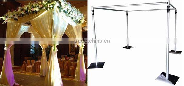 wedding reception drapery portable pipe and drape