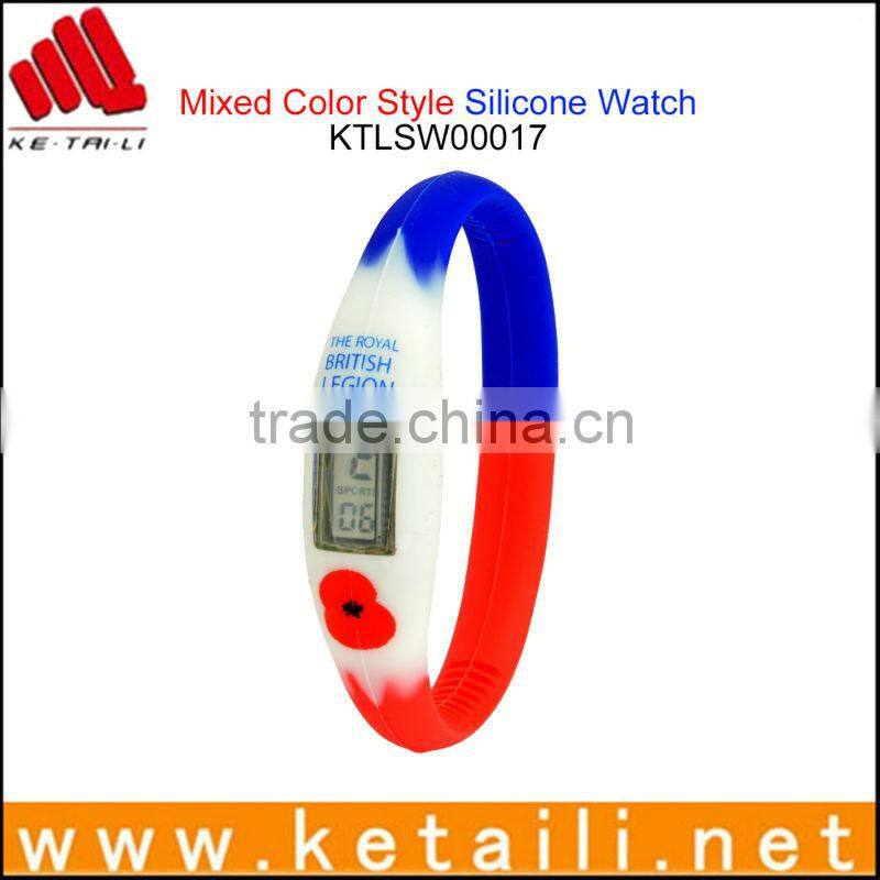 China Unique Design Cheap Silicone Wrist Watch Factory Supply Manufacturer