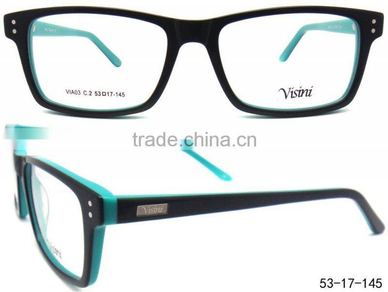 Nice design acetate eyewear optical frame can be buy on stock retail order Acetate optical frames