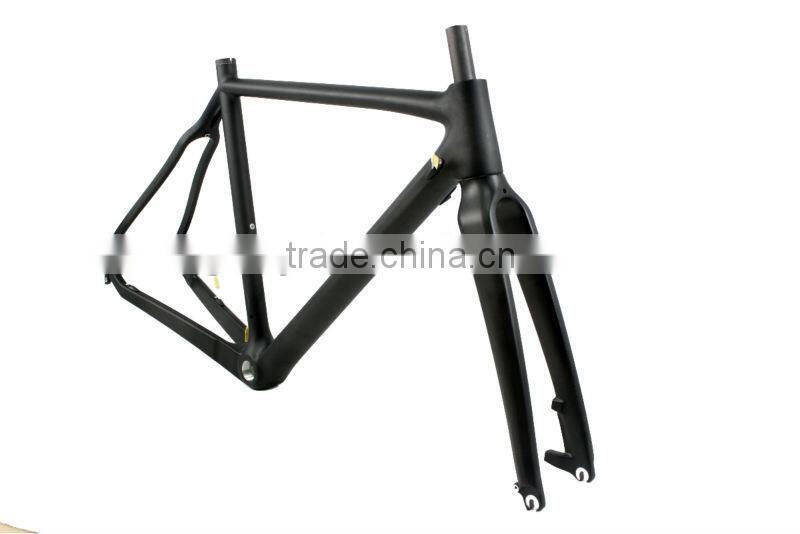 Toray T700 carbon fiber disc brake cyclo-cross bicycle CX frameset carbon DI2 Disc full carbon cyclocross frameset cyclocross