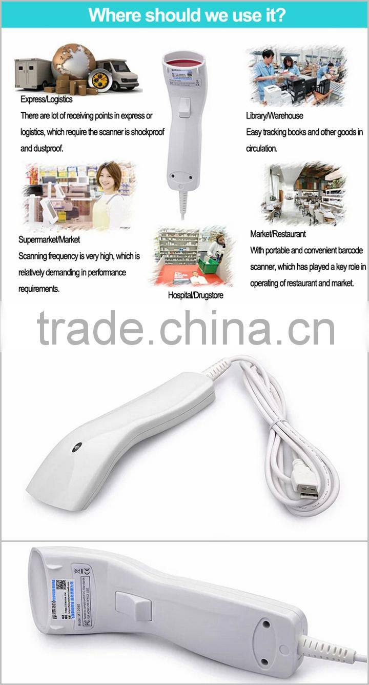 Factory Price CCD Barcode Reader IPBS027