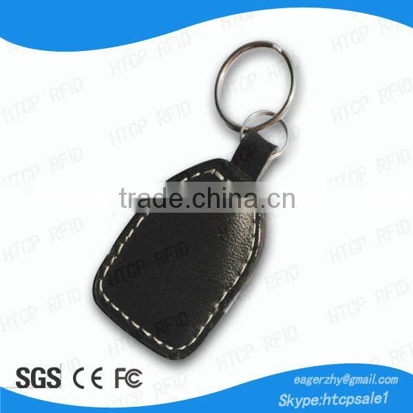 RFID Leather Key Tag / Black