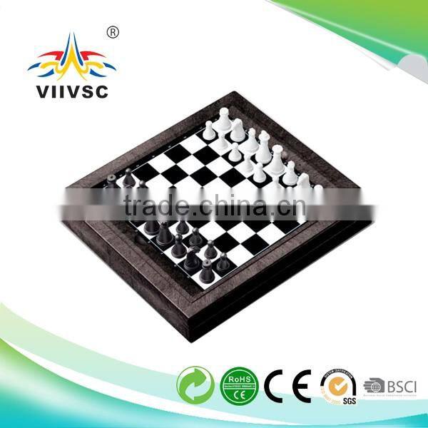 Factory Popular OEM quality stylish wooden chess game 2016