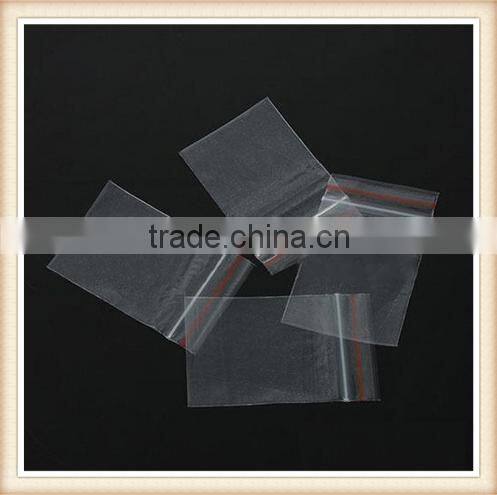 wholesale zlb-136 Jewelry Ziplock Zipped Lock Bag 7x10cm Reclosable Plastic Poly Clear Bag
