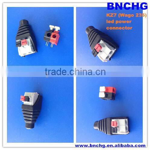 Equivalent WAGO 235 screwless -type terminal blocks for led power 2pin 5.0mm