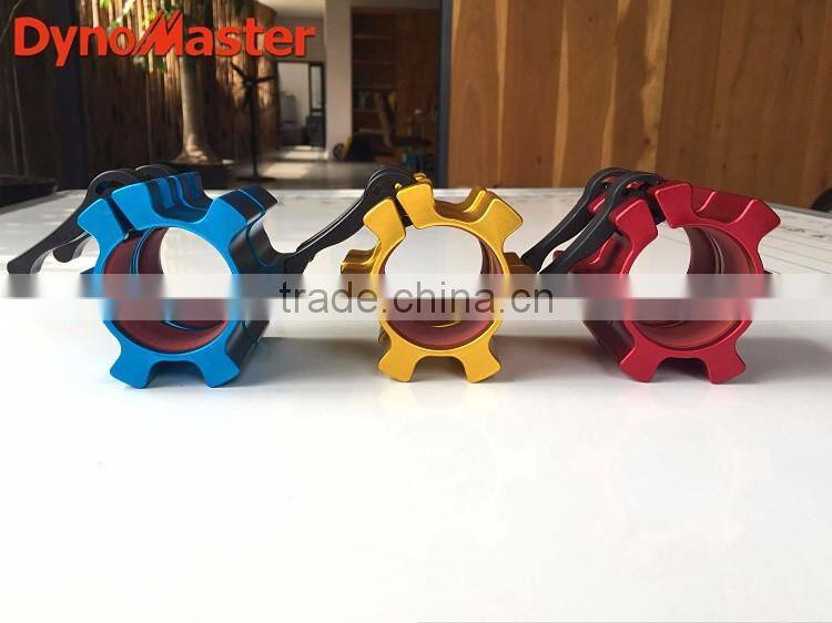 Dynomaster OSO Barbell Collar Aluminum Olympic Barbell Collars OSO Barbell Clamp