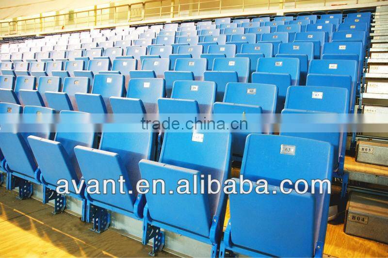 simple outdoor fixed cricket tip-up stadium chair,retractable seating ,bleacher chair for public events,gams,education,sports