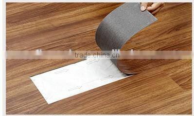 Waterproof Self Adhesive Plastic PVC vinyl flooring plank