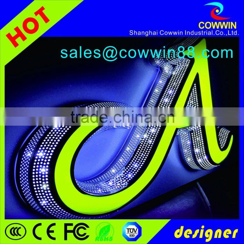High Quality Outside led lighted sign , lighted sign letters