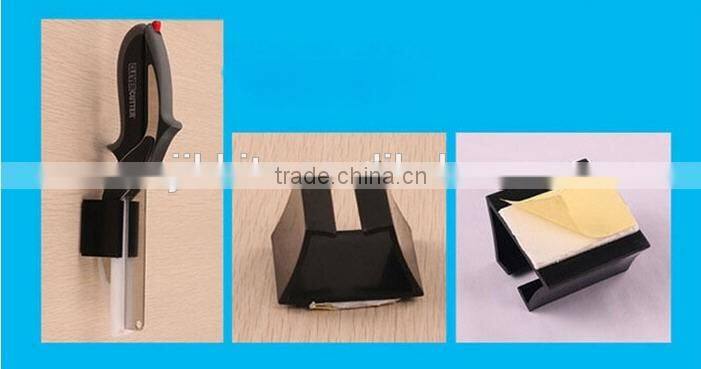 factory wholesales Stainless Steel Clever Cutter 2-in-1 Knife;Chopping Knife Cutting Board Clever Cutter Kitchen Scissor