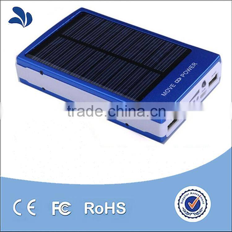 2016 Newly launched wholesale cheap waterproof solar power bank solar panel energy charger