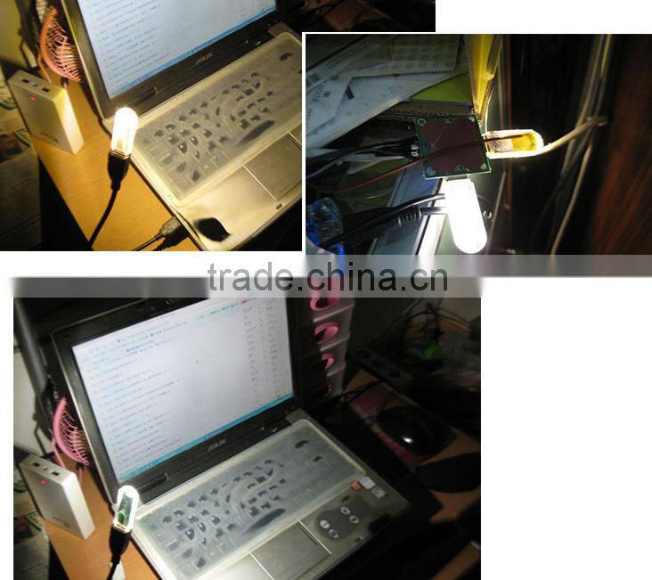 Cheap Mini USB LED Light 3 LED SMD,Portable Mini USB Power LED Night Light Camping Lamp 5W 5V Touch Dimmer White Light