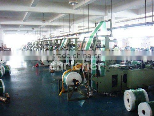 Reinforced plastic patch handle polybag, plastic die cut bag