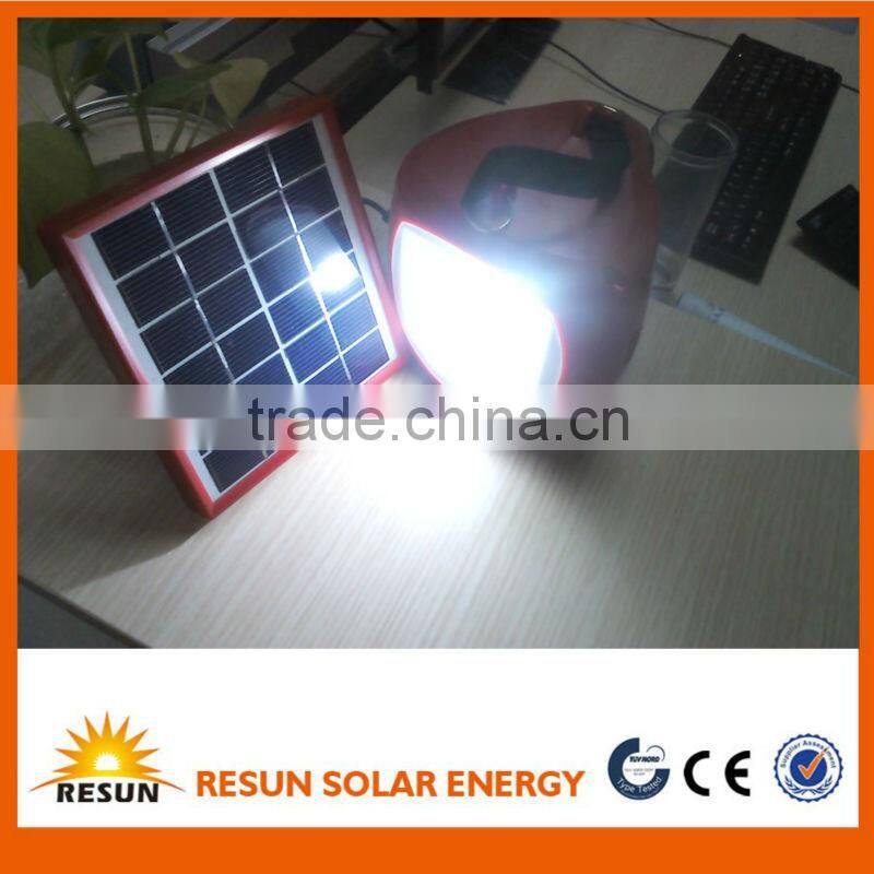 2013 new design Super bright solar lantern with radio and phone charger