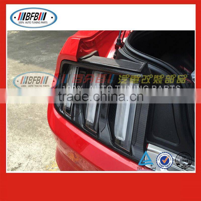 mustang 2015 rear spoiler wing carbon fiber FOR Ford car body kits