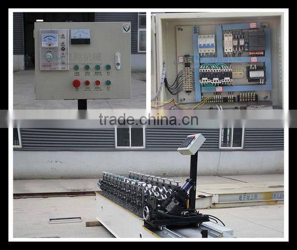 High speed steel stud roll forming machine with punching