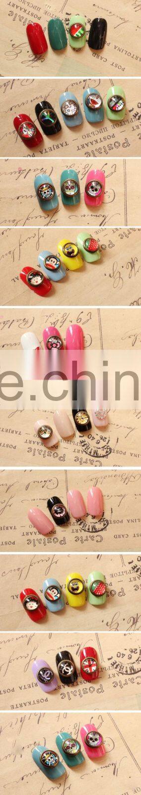 2016 New Fashion High Quality Factory Outlets 3d DIY nail art decoration nail design metal cartoon stamping,