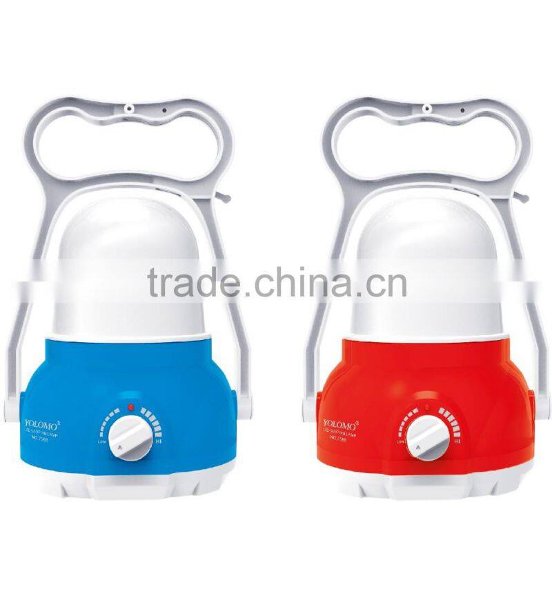 usb charging camping light with milky cover for mobile phone