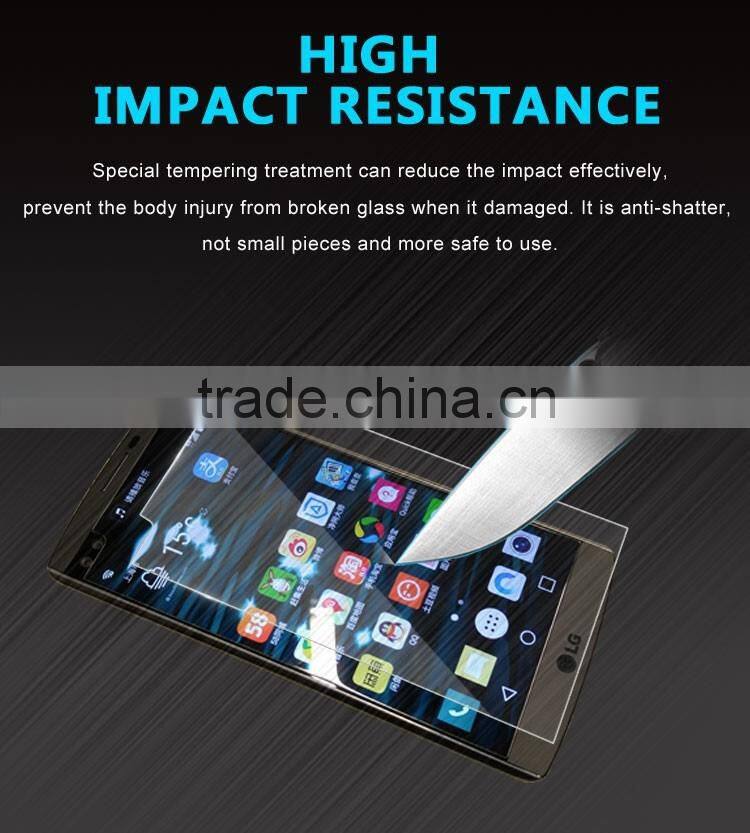 2016 tempered glass screen protector for lg v10 2.5D premium screen protector
