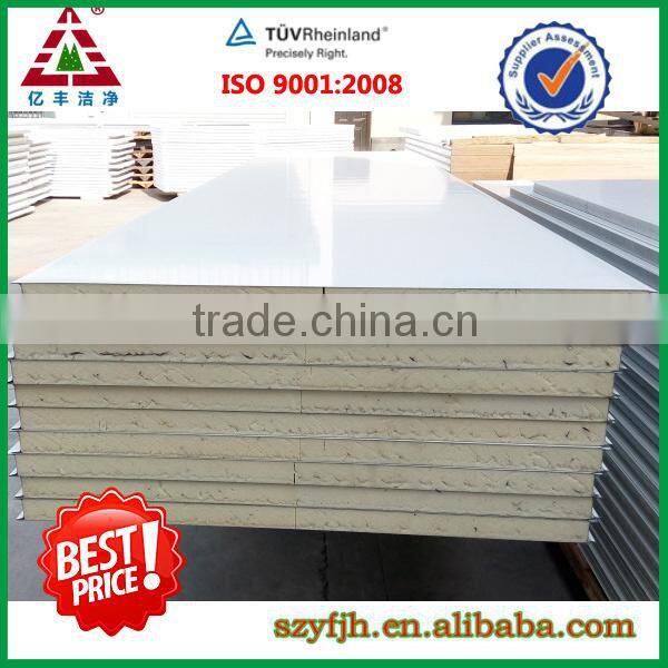 PU sandwich panel, for roof and wall